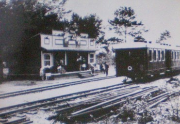 Транспорт. Станция Пионерская. 1950-е гг.